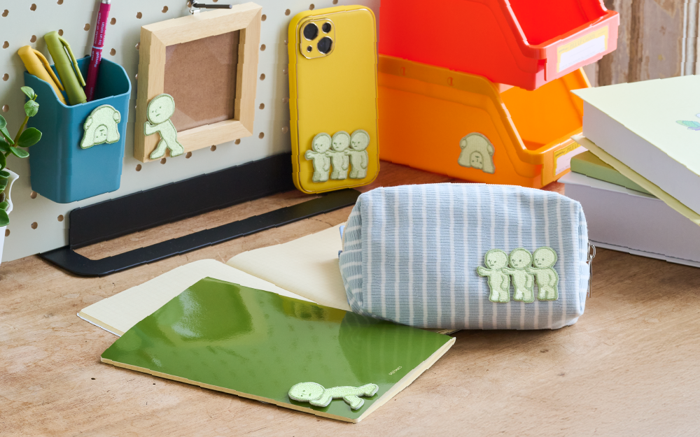 SMISKI Embroidery Sticker スミスキー エンブロイダリーステッカー